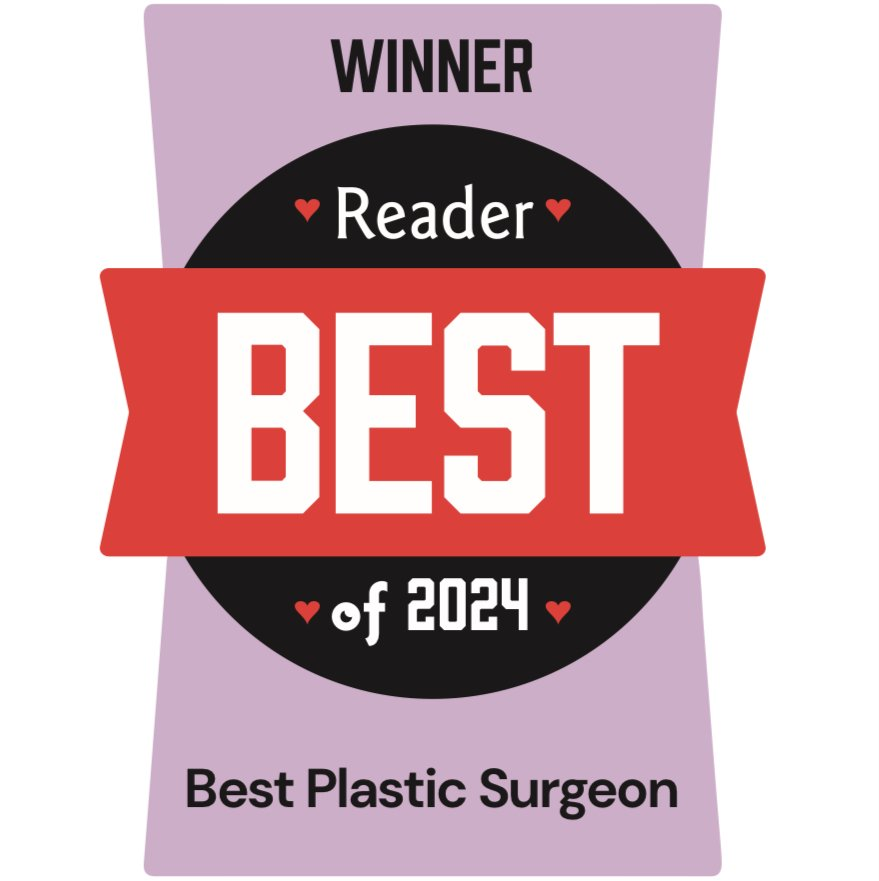 San Diego Reader Best of 2024 Winner - Best Plastic Surgeon badge