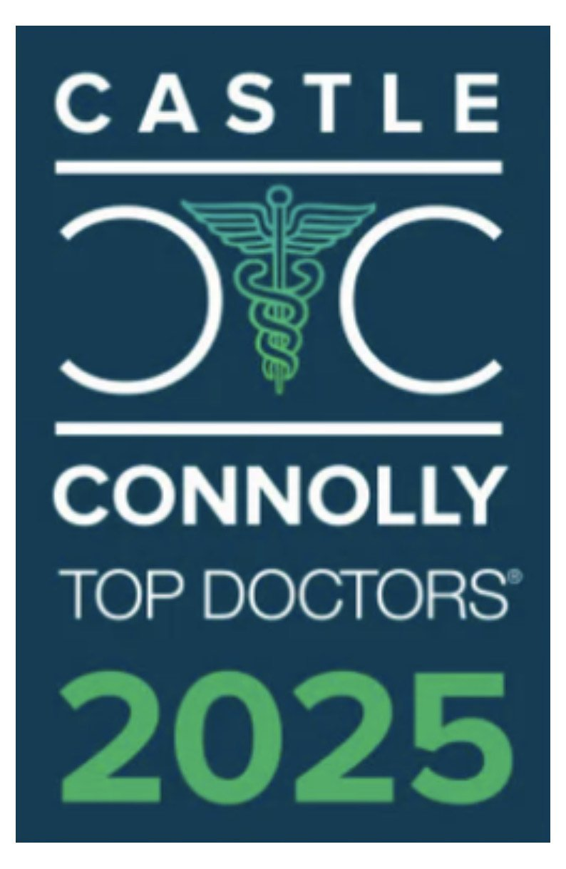 Castle Connolly Top Doctors 2025 award badge